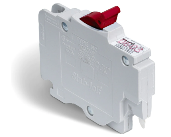 Schneider Electric Federal Pioneer Single Pole 20 Amp Stab-lok (NC) Plug-On Circuit Breaker